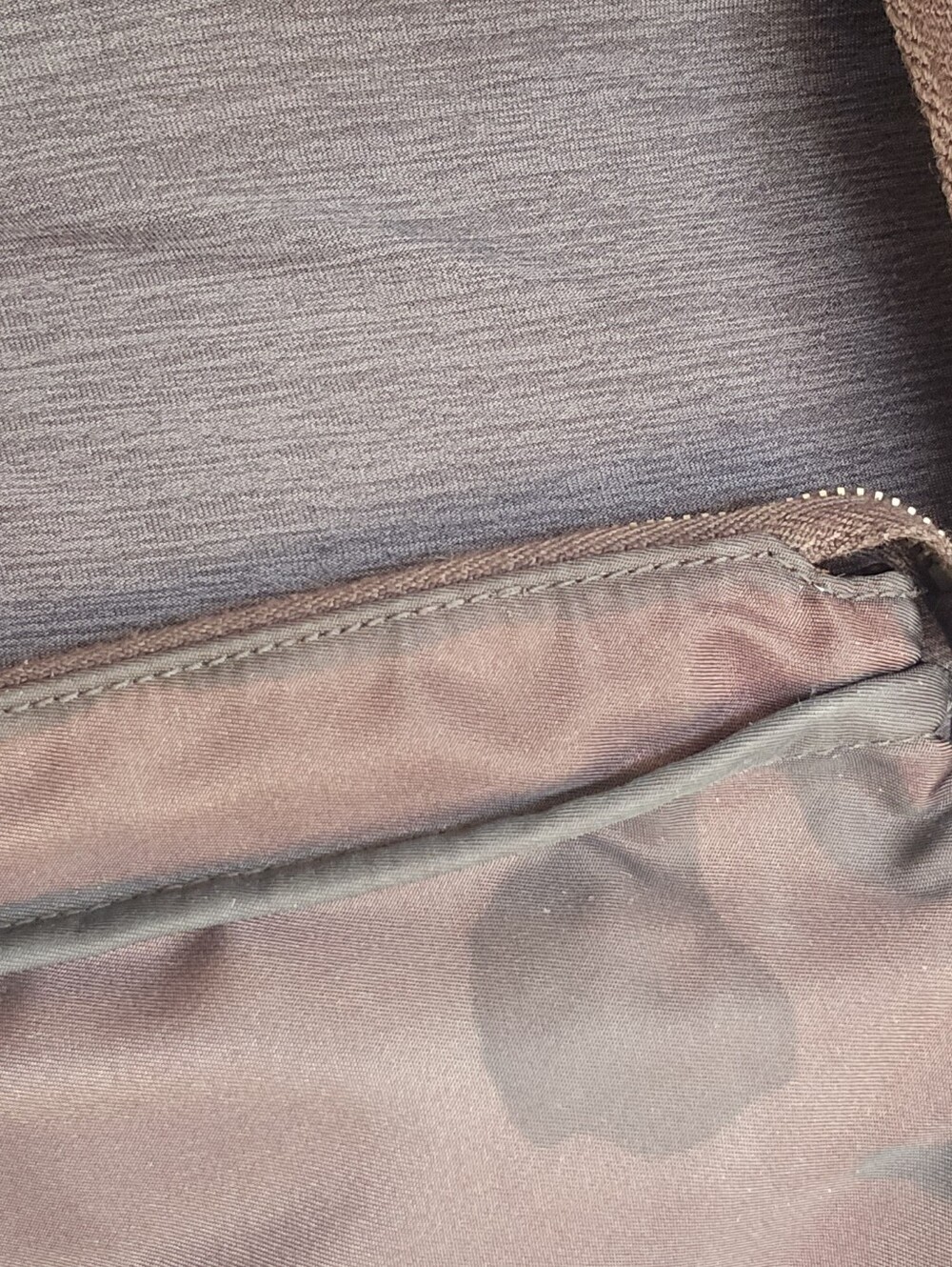 LAST CHANCE-Authentic Gucci Diamante Brown Crossbody Web Nylon Messenger Bag - Picture 16 of 16